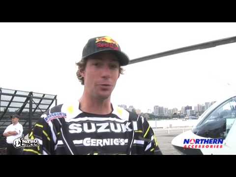 Official Travis Pastrana Sydney Helicopter Backflip