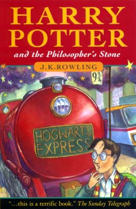 Harry Potter and the Philosopher's Stone Book Cover
