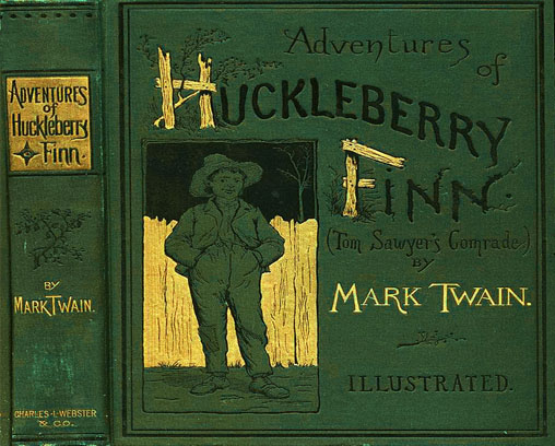Image of the book cover for The Adventures of Huckleberry Finn