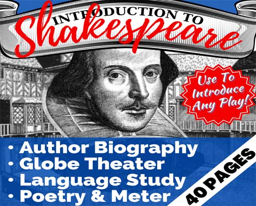 globe with Shakespeares plays in different scripts