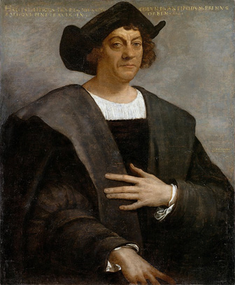 Retrato de un hombre, se dice que es Cristóbal Colón