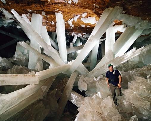 Grottes de cristal de Naica, Chihuahua, Mexique