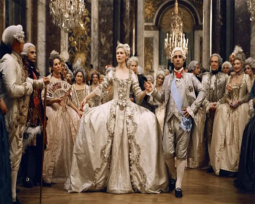 Kirsten Dunst and Jason Schwartzman in ‘Marie Antoinette’. 
