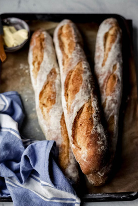 rustic French loaf