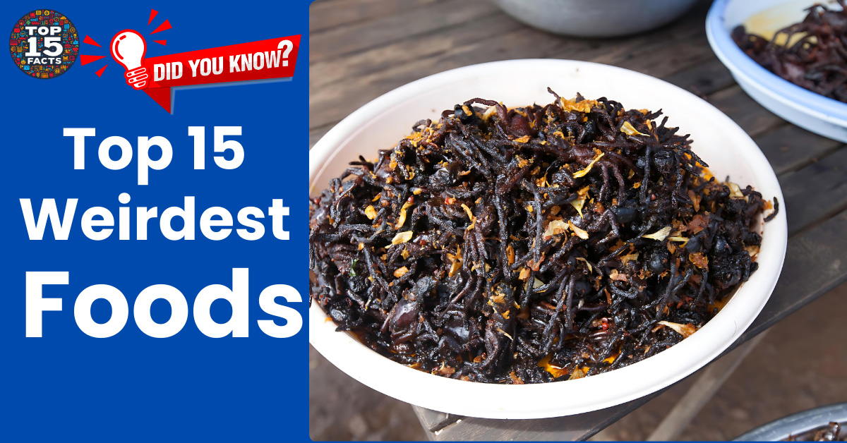 15 Weirdest Foods Around the World Would You Dare to Try