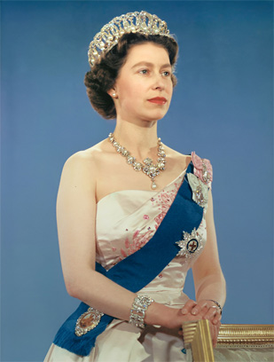 La reine Élisabeth II