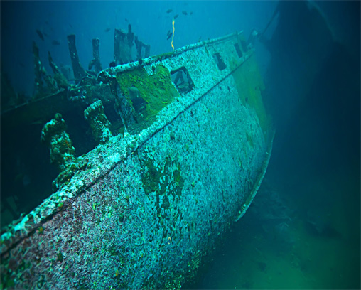 The oceans are like a gigantic museum of sunken ships, with wrecks and artifacts spanning hundreds of years