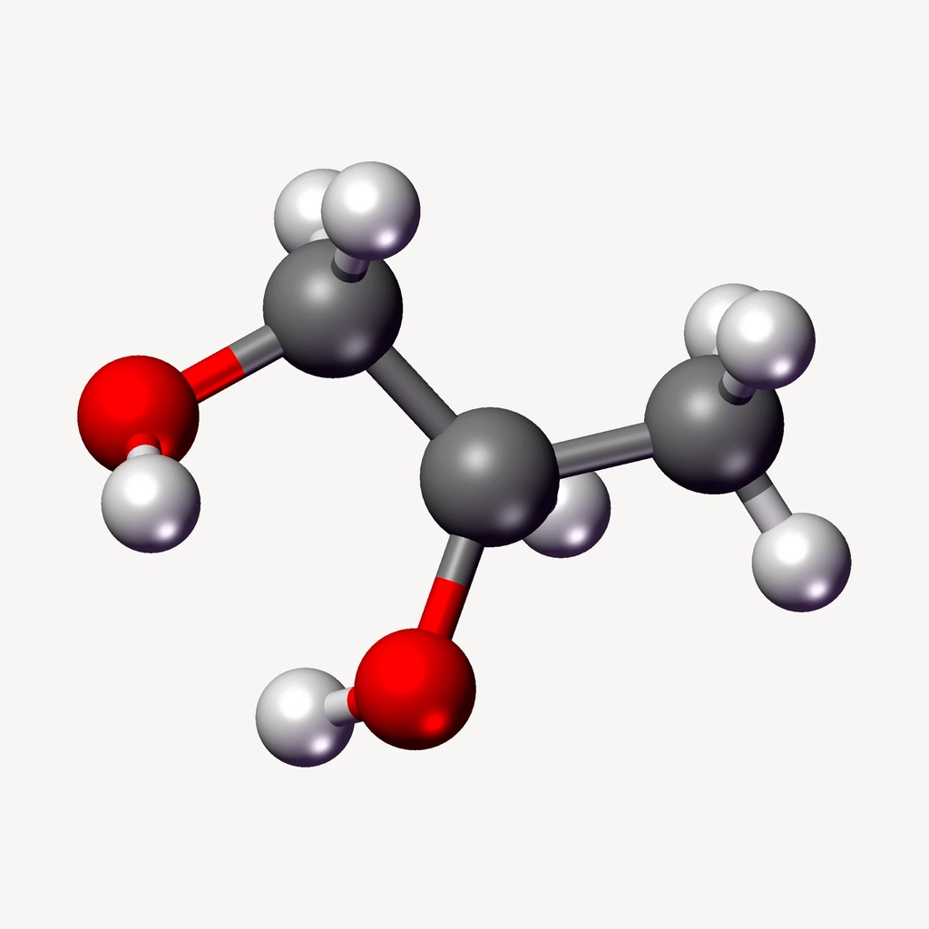 Molecules model clipart, illustration
