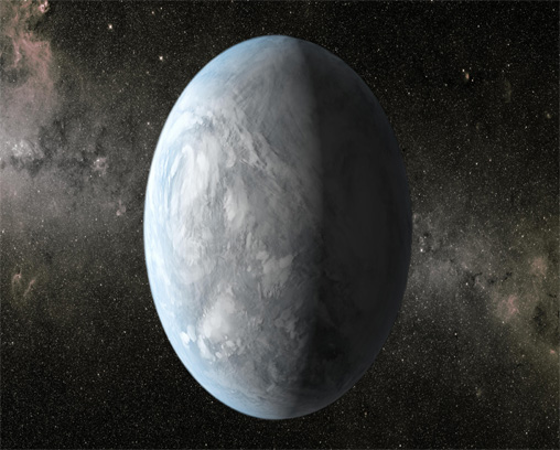 Concept de l’artiste Exoplanet