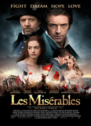 Cartel de la película Los miserables.  
