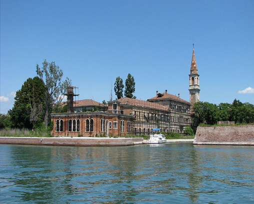 Poveglia Closeup of Hospital
