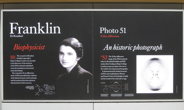 Dr Rosalind Franklin and Photo 51