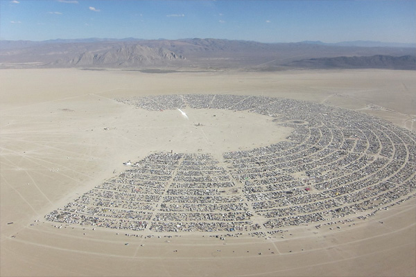 Burning Man in Nevada