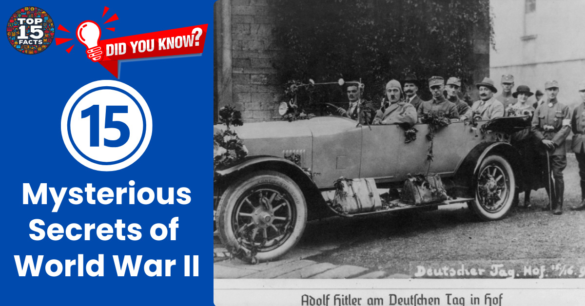 Los 15 secretos misteriosos de la Segunda Guerra Mundial | Los 15 datos más importantes Discover Top 15 WWII Secrets That Still Baffle Historians
