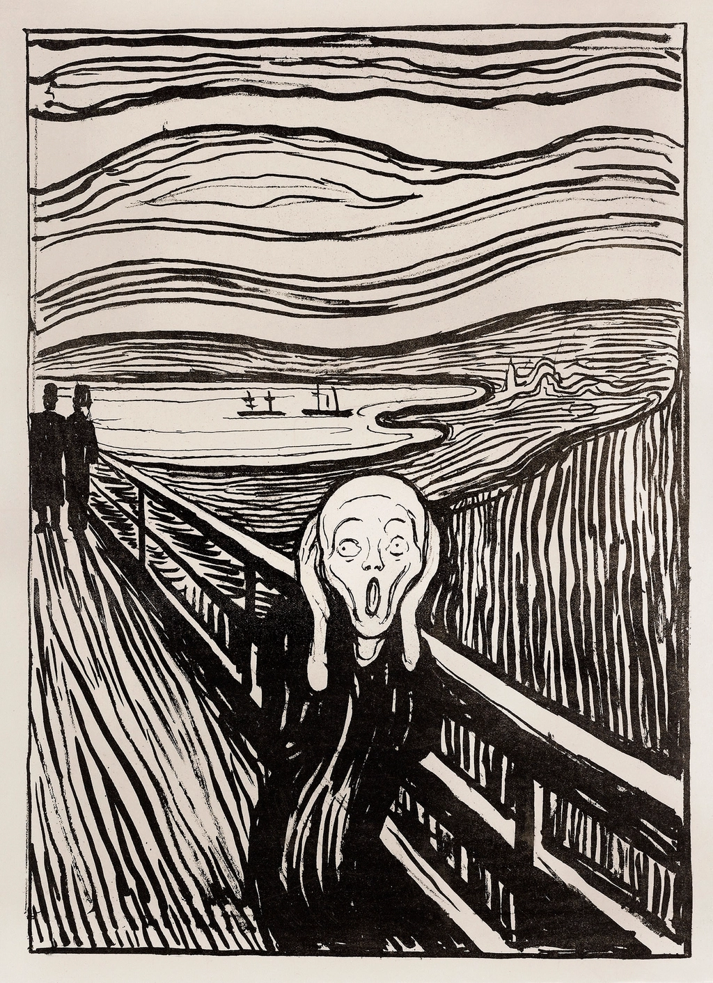 Scream (1895) Edvard Munch