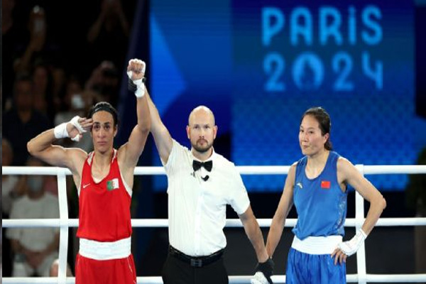 Algerias Imane Khelif did not lose a round on a judges scorecard in Paris en route to womens welterweight gold