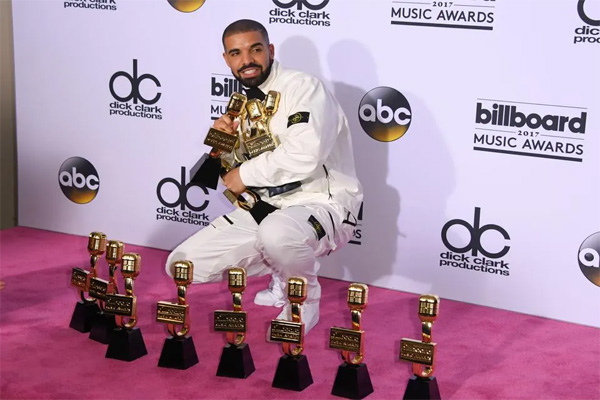 Drake Holds the Record for the Most Billboard Awards in a Single Year